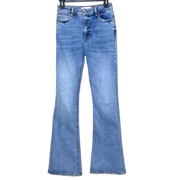 Zara Jeans Zara High Rise Flare Jeans Poshmark